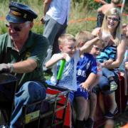 Train ride at Littlemoor Fun Day
