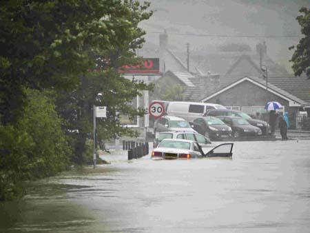A month’s worth of rain fell in just 24 hours with water swamping homes, businesses, towns and villages in South and West Dorset. 