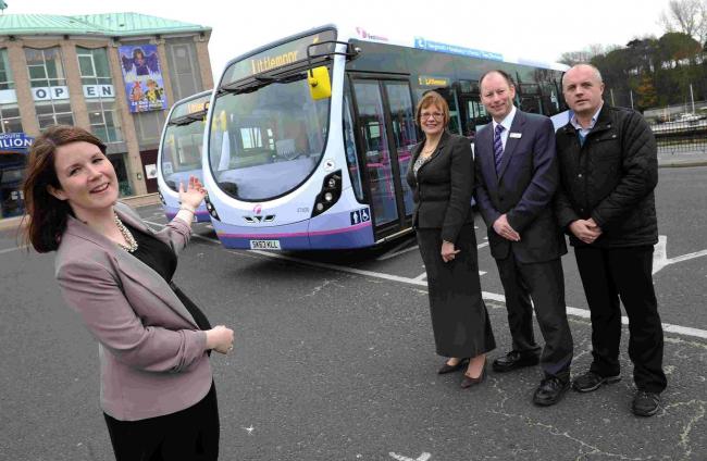 New fleet of buses launched by First Dorset at Weymouth Pavilion | Dorset  Echo