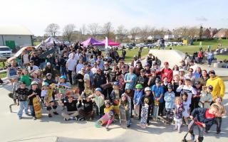 The Marsh Skatepark Jam in Weymouth