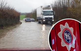 Flooding advice is being given as weather worsens