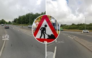 Urgent pothole repairs are causing delays between Dorchester and Weymouth
