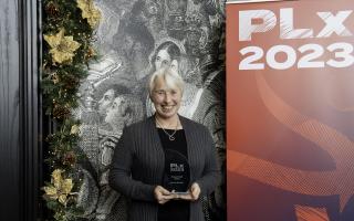 Dorset's Emma Mitchell won a coveted accolade at the PLx Awards in Stratford-upon-Avon