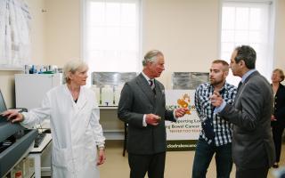 King Charles opening Poundbury Cancer Institute