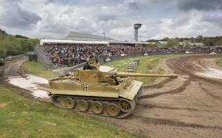 The worlds only running Tiger 131 took to the arena for the first time in 2024