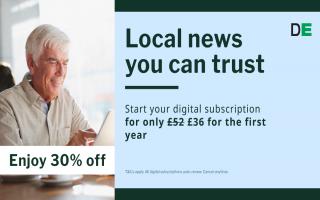 Subscribe to the Dorset Echo for £3 for 3 months