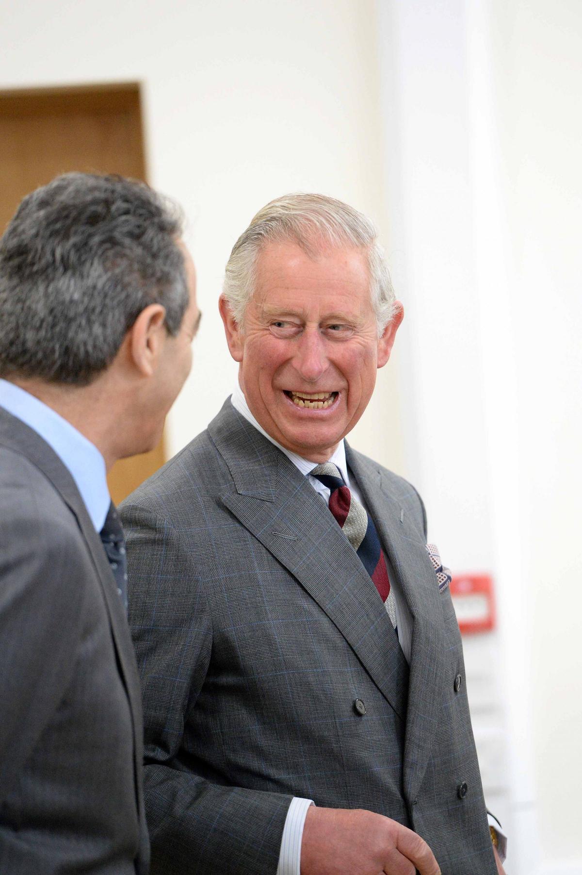 Prince Charles visits Poundbury May 2015