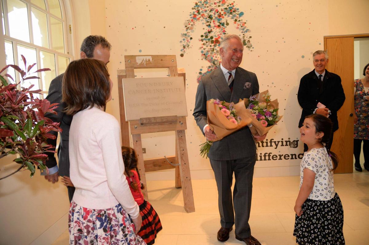 Prince Charles visits Poundbury May 2015- By John Gurd
