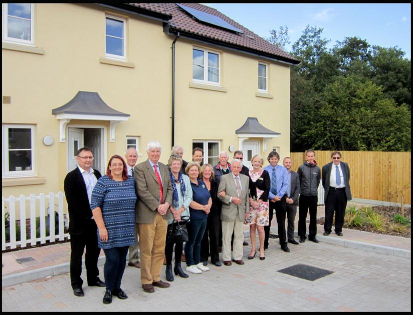 West Dorset villagers celebrate new homes thanks to legacy of a selfless woman 