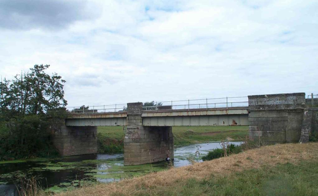 Major works to bridge that links Child Okeford and Shillingstone in north Dorset 