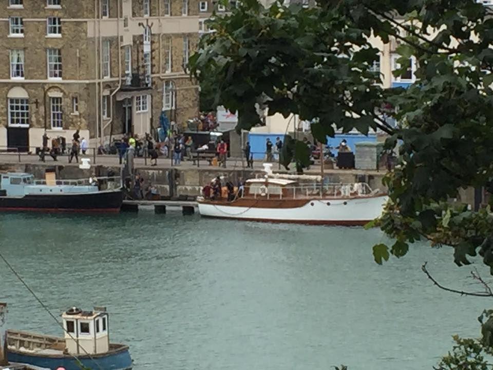 Dunkirk filming in Weymouth. Pictures:  Amanda Franklin