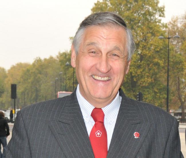 RECOGNISED: Richard Delderfield has been awarded an MBE for his service to Thorncombe and the Bloodwise charity